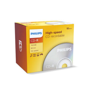 Philips  CD-R80 JEWEL 10 PACK