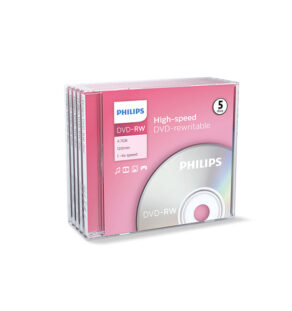 Philips DVD-RW JEWEL PACK Ρ5 ΕΠΑΝΕΓΡΑΨ
