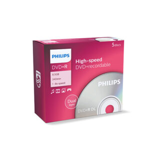 Philips  DVD+R DL JEWEL 5 PACK