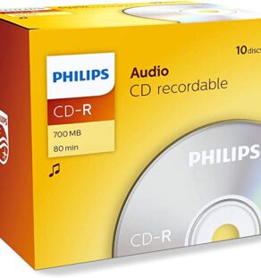 Philips  CD-R80 AUDIO JEWEL PACK 10 ΤΕΜ