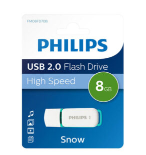 PHILIPS USB 2.0 8GB SNOW EDITION GREEN