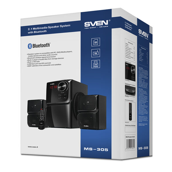 SVEN MS-305 2.1HXEIAMAYPO(40W220V50HZ) - Image 3