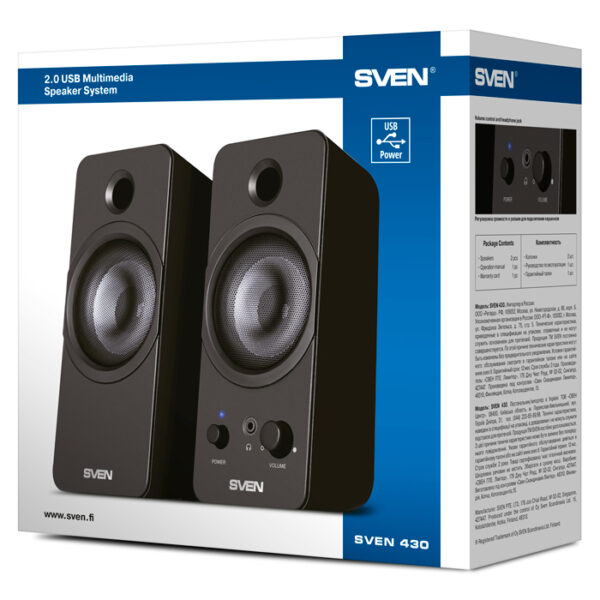 SVEN 430 ΗΧΕΙΑ 2.0 MAYRO 6W - Image 3