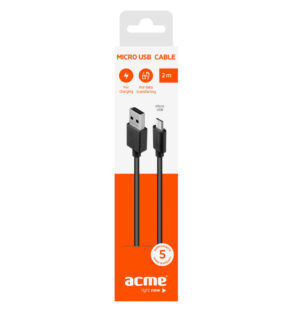 ACME CB1012 micro USB cable, 2m