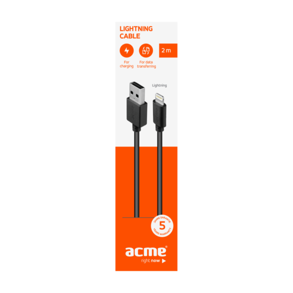 ACME CB1032 LIGHTNING CABLE 2Μ