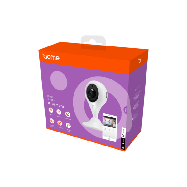 ACME ΙΡ1103 720Ρ CAMERA WHITE - Image 3