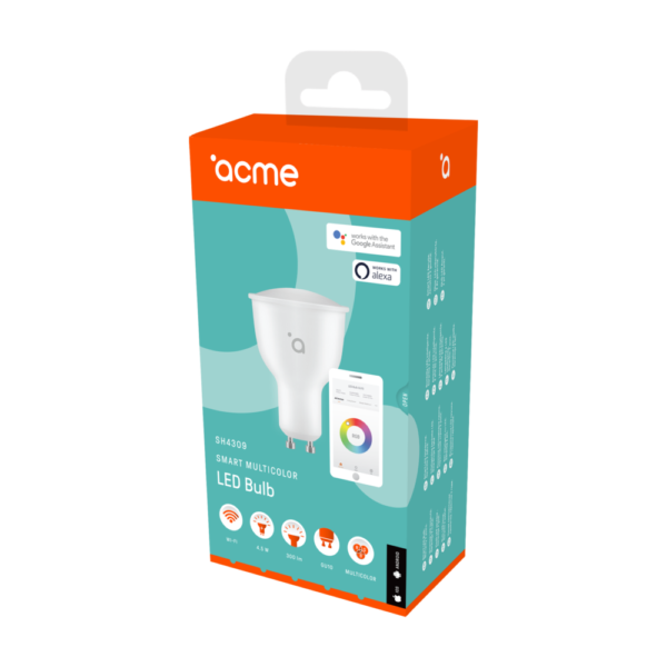 ACME SH4309  Wifi LED ΛΑΜΠΑ 4.5W 300l - Image 2