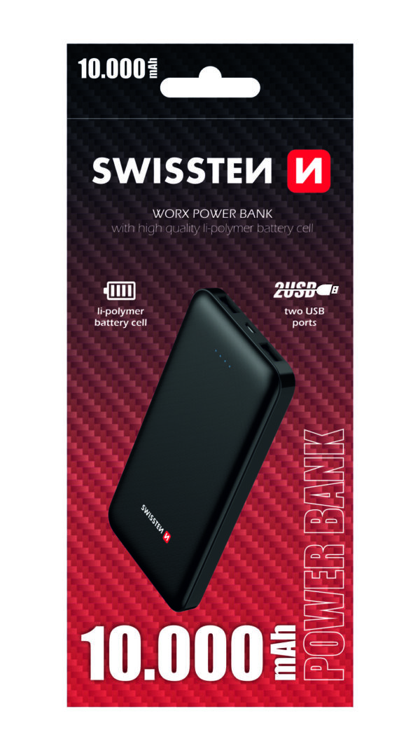 SWISSTEN WORX POWERBANK 10000 mAh - Image 2