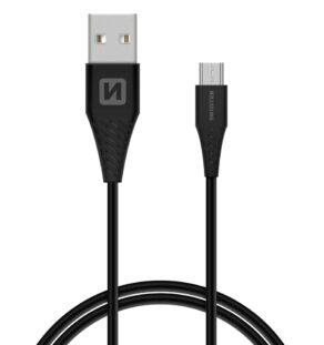SWISSTEN MicroUSB 1,5m ΜΑΥΡΟ(6,5mm)