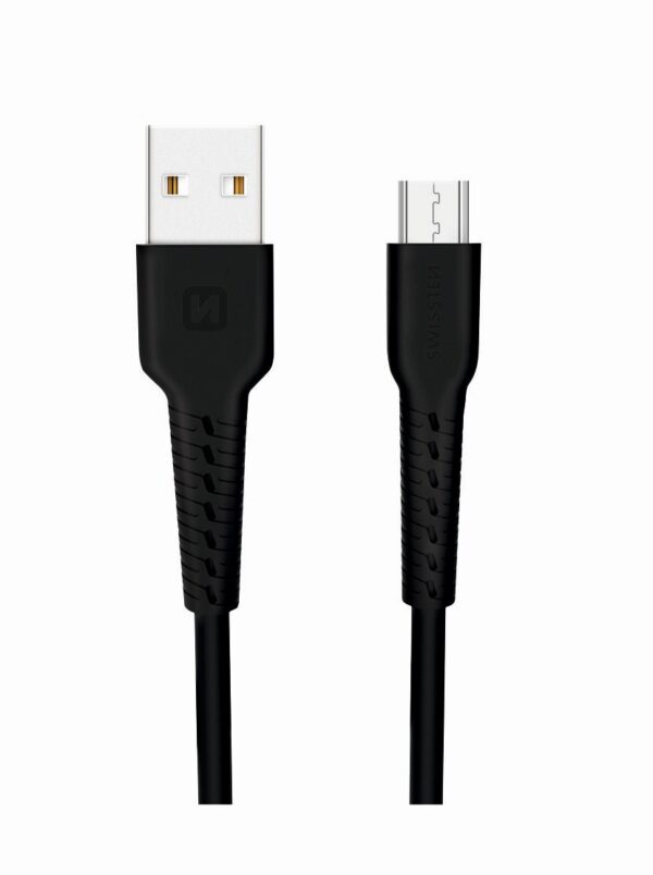SWISSTEN MICRO USB CABLE 1 Μ BLACK