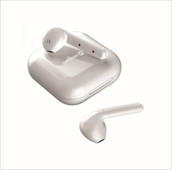 SWISSTEN TWS FLYPODS ΛΕΥΚΟ BLUETOOTH - Image 3