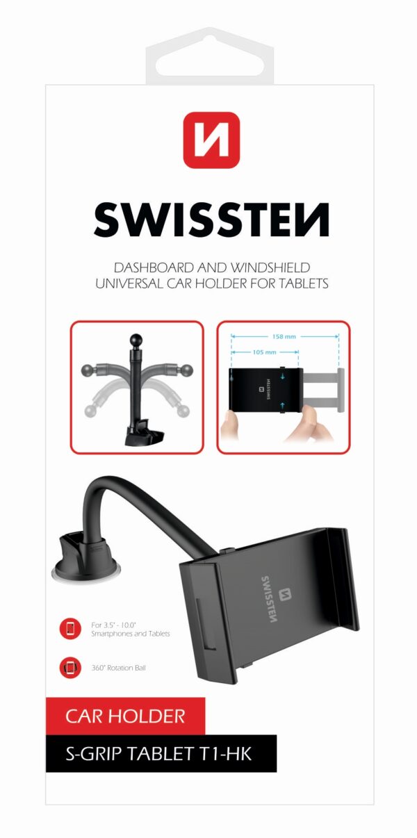SWISSTEN S-GRIP Τ1-ΗΚ ΒΑΣΗ ΑΥΤΟΚ ΤΑΜΠΛΕ