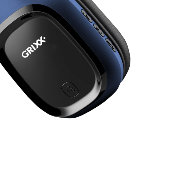 Grixx ΑΚΟΥΣΤΙΚΑ ΚΕΦΑΛΗΣ BLUETOOTH ΜΠΛΕ - Image 4