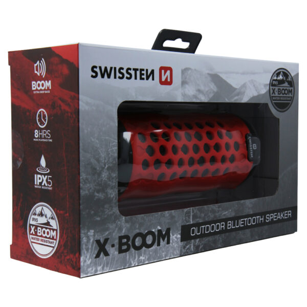 SWISSTEN Bluetooth Speaker Χ-ΒΟΟΜ ΚΟΚΚΙ - Image 6