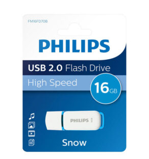 PHILIPS USB 2.0 16GB SNOW EDITION BLUE