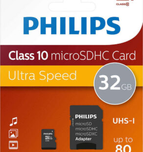 PHILIPS  MICROSD+AD CLASS 10 U1 32GB