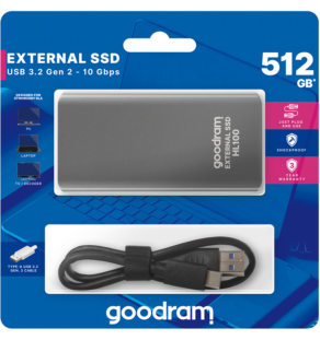 GOODRAM SSD HL-100 512GB+KAΛΩΔIO ΤΥΡΕ-C