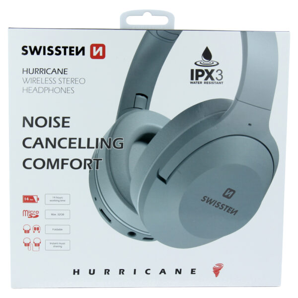 SWISSTEN BLUETOOTH ΑΚ/ΚΑ HURRICANE GREY - Image 2
