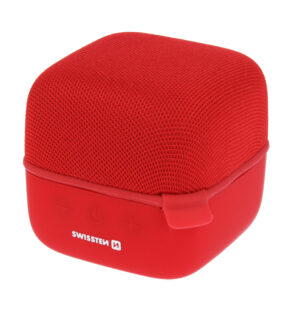 SWISSTEN Bluetooth Ηχείο Cube Κόκκινο