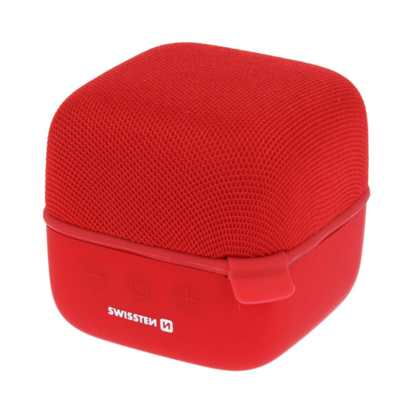 SWISSTEN Bluetooth Ηχείο Cube Κόκκινο