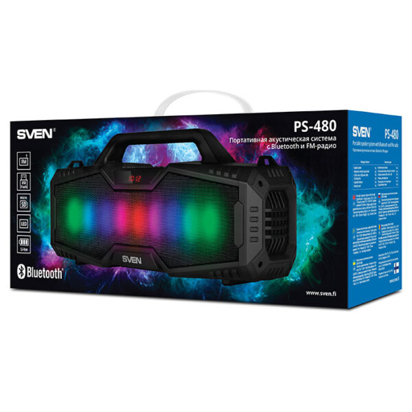 SVEN PS-480 24W BLUETOOTH ΗΧΕΙΟ,FM,USB - Image 5