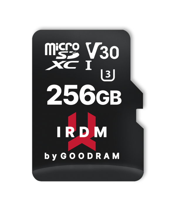 GOODRAM MicroSD+AD Class10 U3 256GB - Image 3