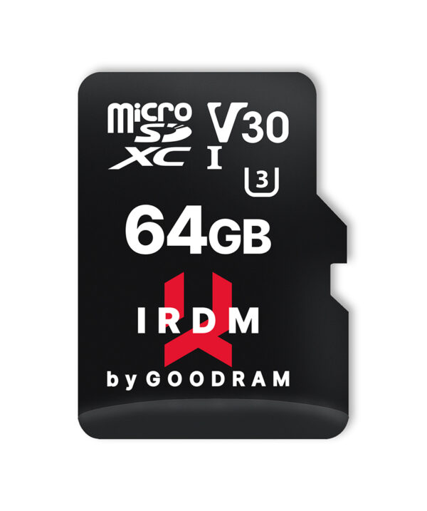 GOODRAM MicroSD+AD Class10 U3 64GB - Image 2