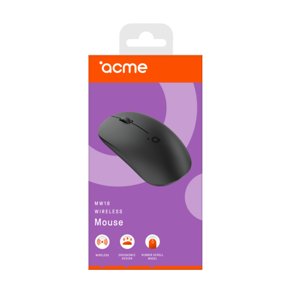 ACME MW18 ΑΣΥΡΜΑΤΟ ΠΟΝΤΙΚΙ ΜΑΥΡΟ - Image 2