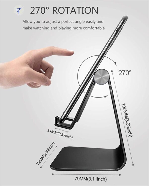 SWISSTEN ALUMINUM STAND FOR SMARTPHONE - Image 2