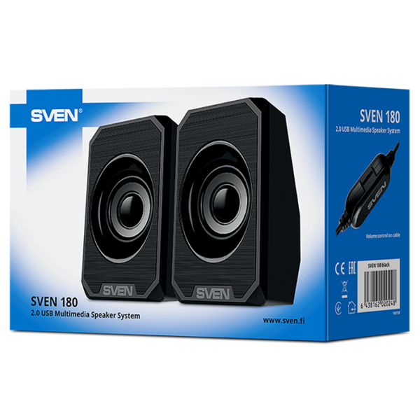SVEN 180  2.0 Ηχεία (5w)(USB/DC 5ν - Image 3