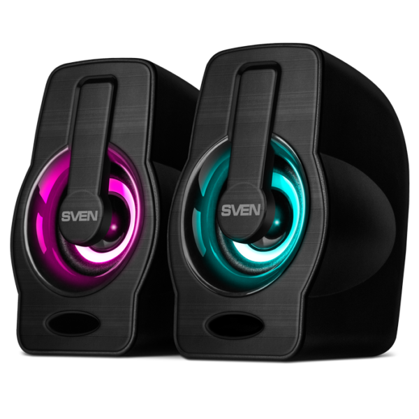 SVEN 255 2.0 Ηχεία (6w) ΜΑΥΡΟ
