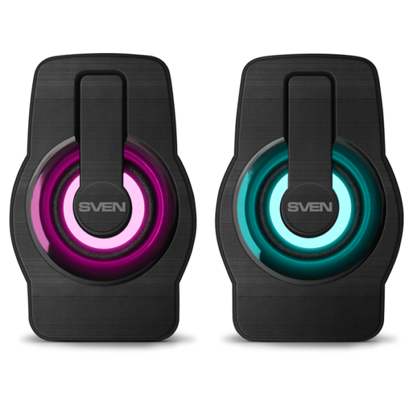 SVEN 255 2.0 Ηχεία (6w) ΜΑΥΡΟ - Image 4