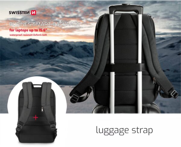 SWISSTEN ΣΑΚΙΔΙΟ ΠΛΑΤΗΣ LAPTOP 15,6" - Image 6
