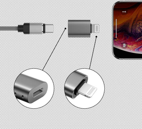 SWISSTEN ADAPTER LIGHTNING(M)/USB-C(F) - Image 5