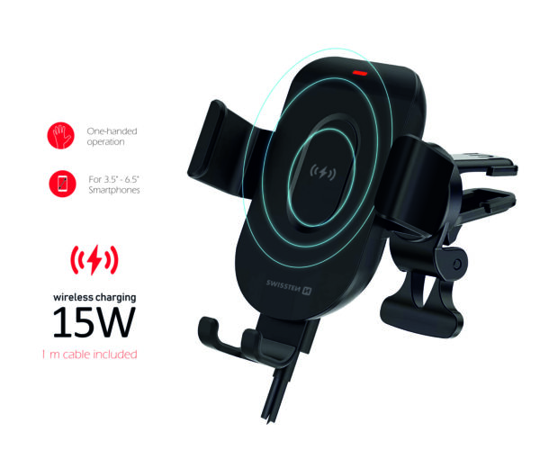 SWISSTEN ΒΑΣΗ ΑΕΡΑΓ & ΑΣΥΡΜΑΤΗ ΦΟΡΤ 15W - Image 2
