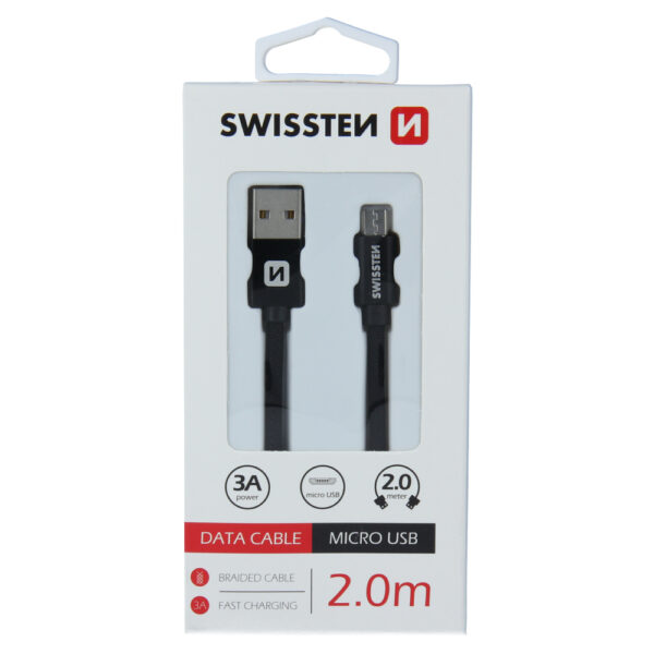 SWISSTEN ΚΑΛΩΔΙΟ USB/MICRO USB 2.0Μ ΜΑΥ