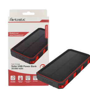 Fontastic 20000mAh SOLAR PowerBank"Xora