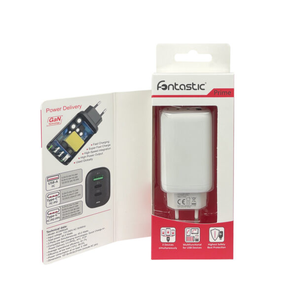 Fontastic ΦΟΡΤΙΣΤΗΣ 65W ΤΥΡΕ-C+USB 3.0 - Image 5