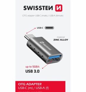 SWISSTEN OTG ADAP ΤΥΡΕ-C - USB Α