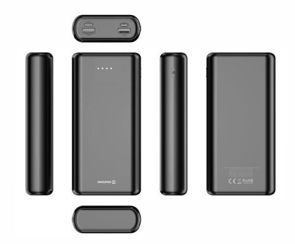 SWISSTEN POWER ΒΑΝΚ 20000mAh 20W ΓΚΡΙ - Image 3