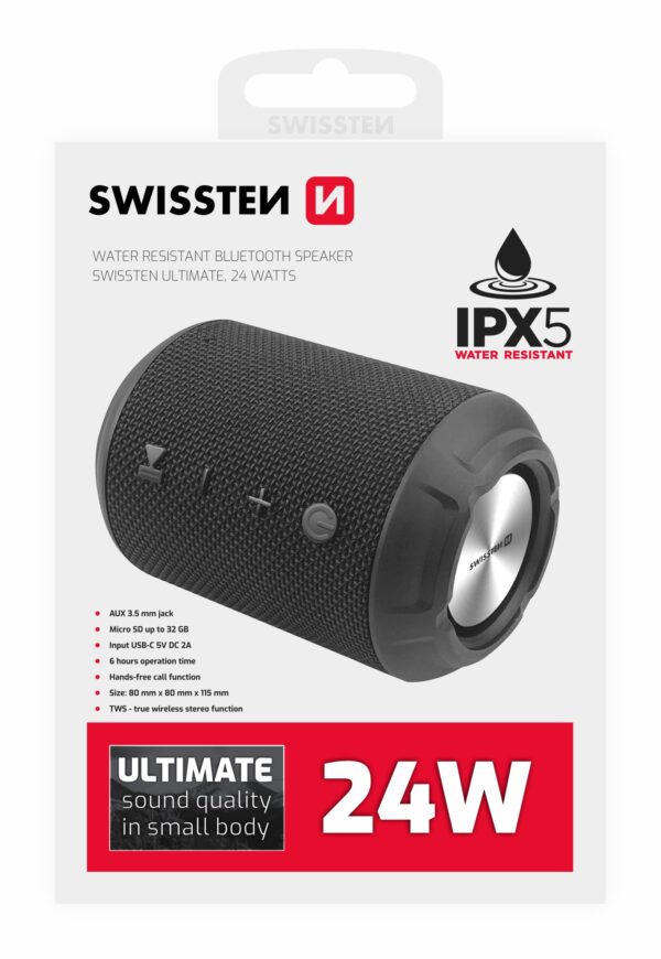 SWISSTEN  ΗΧΕΙΟ BLUETOOTH ULTIMATE 24W