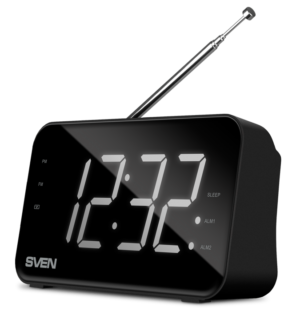 SVEN SRP-100Ραδιόφωνο Mαύρo2W,FMPoλόιΞY