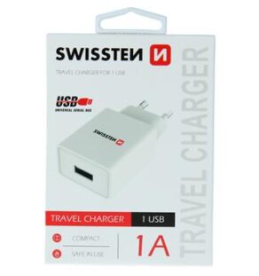 SWISSTEN ΦΟΡ ΤΑΞΙΔΙΟΥ 1Α 1 USB