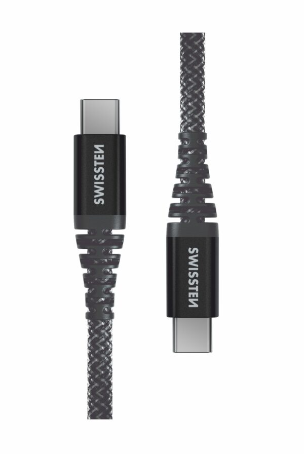 SWISSTEN KEVLAR USB C- USB C 1,5 60W - Image 3