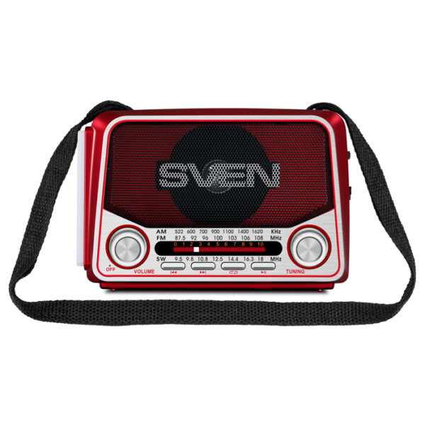 SVEN SRP-525 3W RED (FM,AM/SW/USB,MICRO - Image 3