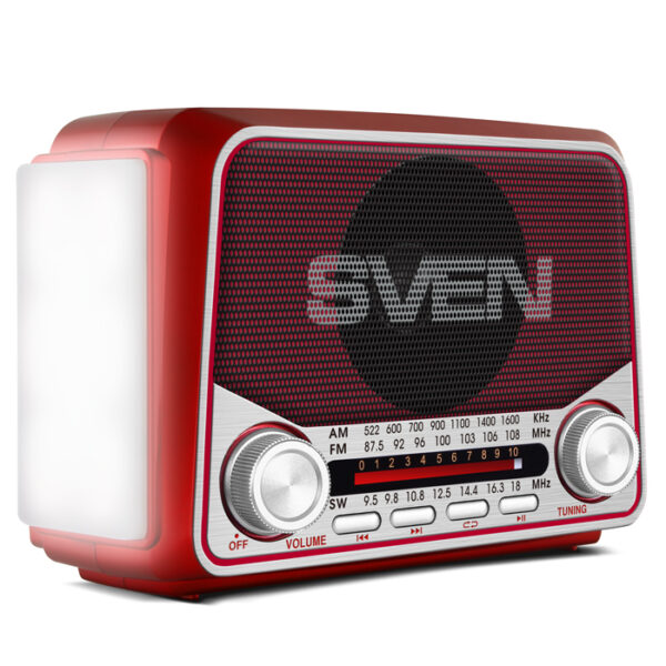 SVEN SRP-525 3W RED (FM,AM/SW/USB,MICRO - Image 4