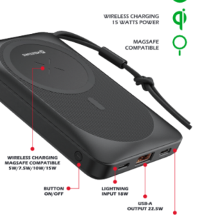 SWISSTEN POWER ΒΑΝΚ 10000 magsafe
