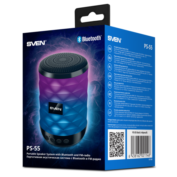 SVEN PS 55  5W FM,BLUETOOTH,USB,MICROSD - Image 3