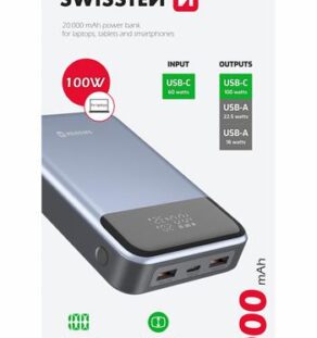SWISSTEN Ρ.Β 20000 100W FOR LAPTOP