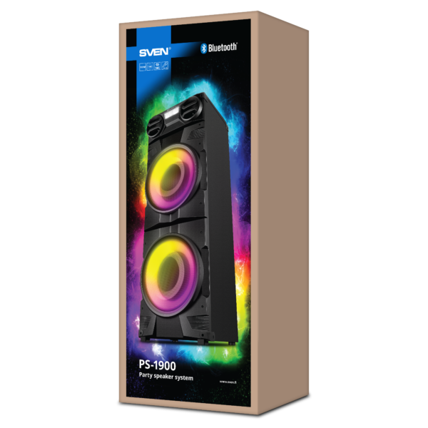 SVEN PS-1900 SPEAKER (1000W, TWS,BLUETOOTH,FM,USB)